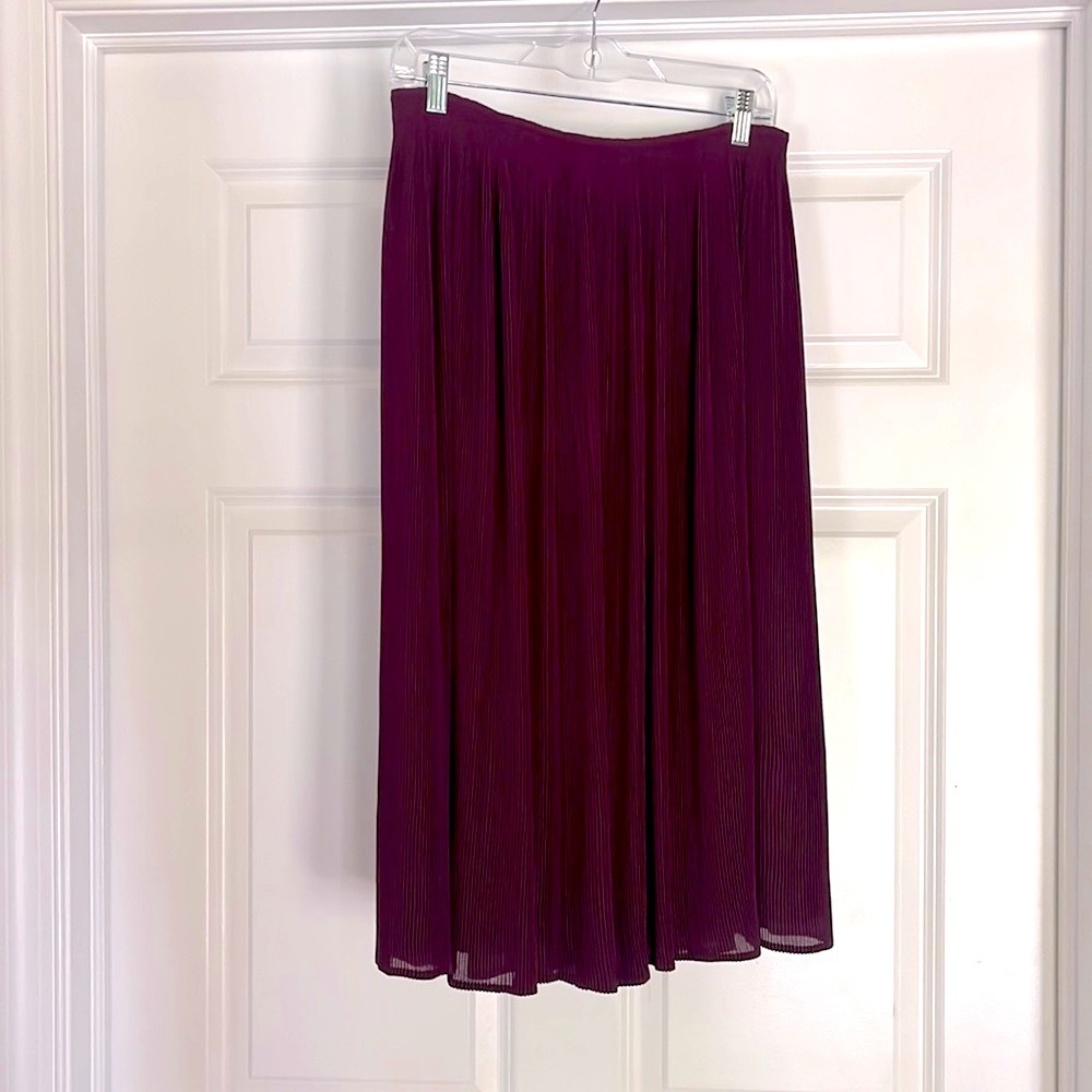 REISS HELENA MICRO PLEAT SKIRT NWOT